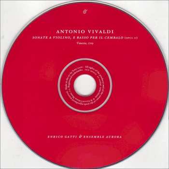 CD Antonio Vivaldi: Sonate A Violino, E Basso Per Il Cembalo (Opus II) 294379