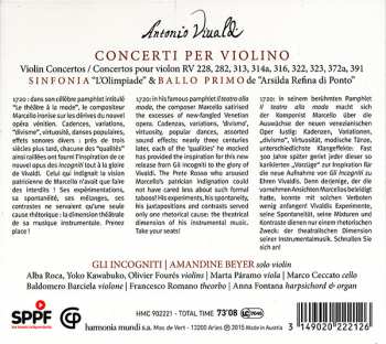 CD Antonio Vivaldi: Teatro Alla Moda 35770