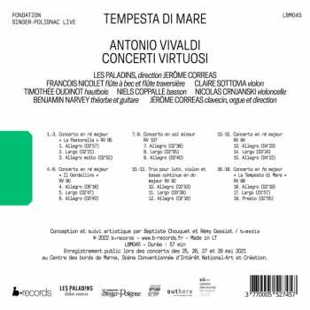 CD Antonio Vivaldi: Tempesta Di Mare (Concerti Virtuosi) 395743
