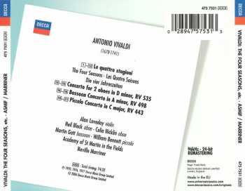 CD Antonio Vivaldi: The Four Seasons 45296