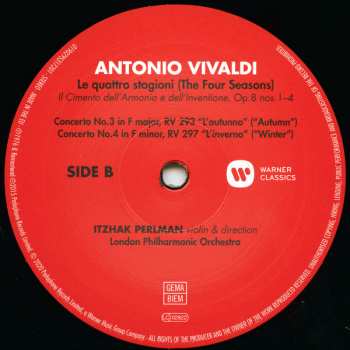 LP Antonio Vivaldi: The Four Seasons 317979