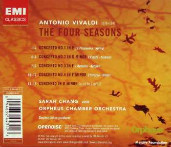 CD Antonio Vivaldi: The Four Seasons 46960