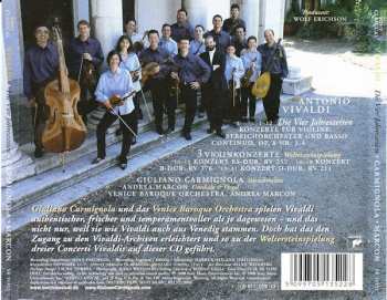 CD Antonio Vivaldi: Die Vier Jahreszeiten - 3 Konzerte Für Violine & Orchester (Ersteinspielung) 390614