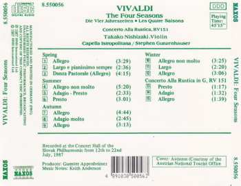 CD Antonio Vivaldi: The Four Seasons, Concerto Alla Rustica In G, RV 151 422284