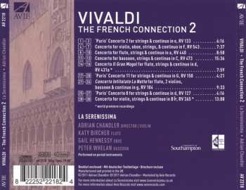 CD Antonio Vivaldi: The French Connection 2: Concertos For Flute, Oboe, Violin, Bassoon & Strings 298652