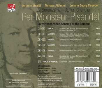 CD Antonio Vivaldi: Per Monsieur Pisendel 485785