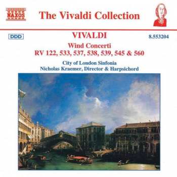 Album Antonio Vivaldi: Wind Concerti RV 122, 533, 537, 538, 539, 545 & 560