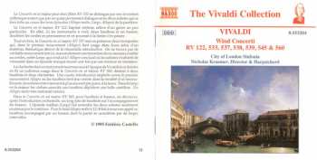 CD Antonio Vivaldi: Wind Concerti RV 122, 533, 537, 538, 539, 545 & 560 284801