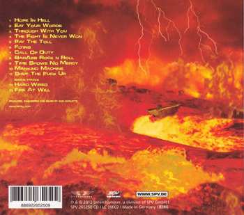 CD Anvil: Hope In Hell LTD | DIGI