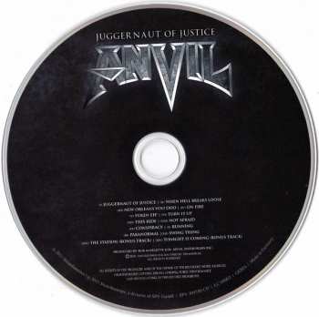 CD Anvil: Juggernaut Of Justice LTD | DIGI 18747