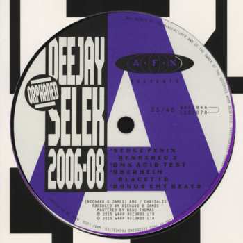 LP Aphex Twin: Orphaned Deejay Selek 2006-08 80706