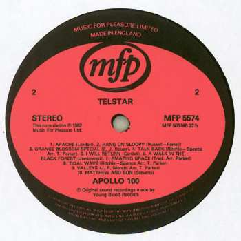 LP Apollo 100: Telstar (20 Pop Classics) 493075