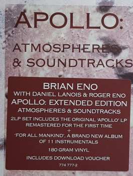 2LP Brian Eno: Apollo: Atmospheres & Soundtracks (Extended Edition) LTD 2563