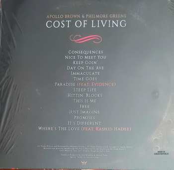 LP Apollo Brown: Cost Of Living CLR 460368