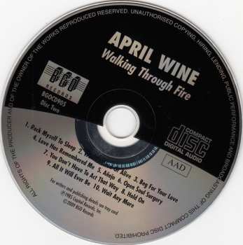 2CD April Wine: Animal Grace / Walking Through Fire 156566