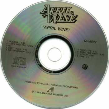 CD April Wine: April Wine 309793