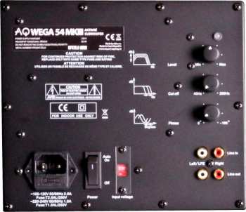 Audiotechnika AQ Wega 54 MKIII subwoofer Černý jasan