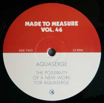 LP Aquaserge: The Possibility Of A New Work For Aquaserge 360603