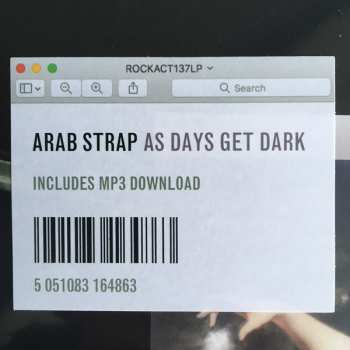 LP Arab Strap: As Days Get Dark 2810