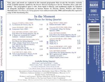 CD Arabella Quartet: In The Moment: Short Pieces For String Quartet 455650