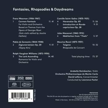 SACD Arabella Steinbacher: Fantasies, Rhapsodies & Daydreams 221707