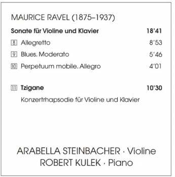 CD Arabella Steinbacher: Fauré, Poulenc, Ravel 286882