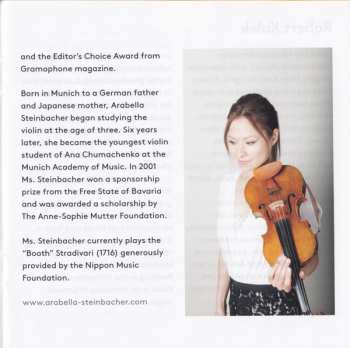 SACD Arabella Steinbacher: Sonatas For Violin And Piano 115225