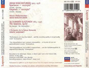 CD Aram Khatchaturian: Spartacus · Gayaneh 45040