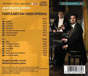 2CD Jean-Baptiste Arban: Fantasies On Verdi Operas 449285