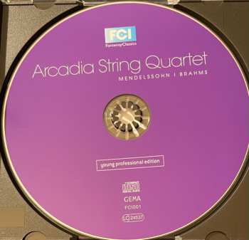 CD Arcadia String Quartet: String Quartet  Op.13 / String Quartet Op.51.2 534512