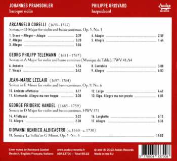 CD Arcangelo Corelli: Johannes Pramsohler 266055