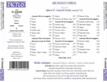 CD Arcangelo Corelli: Opera VI - Concerti Grossi, concerti 7-12 349388