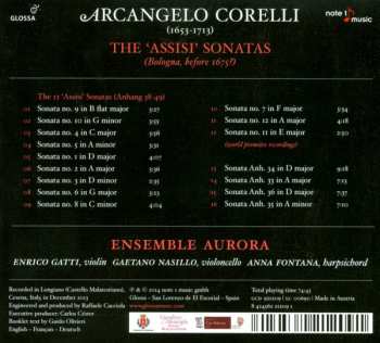 CD Arcangelo Corelli: The 'Assisi' Sonatas 179243