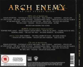 CD/DVD Arch Enemy: As The Stages Burn! DIGI 2829