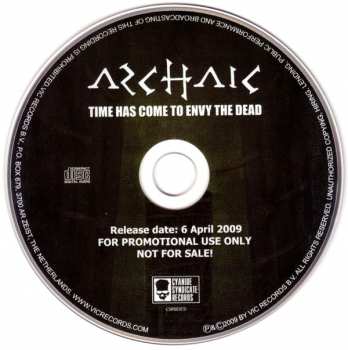 CD Archaic: Time Has Come To Envy The Dead 36610