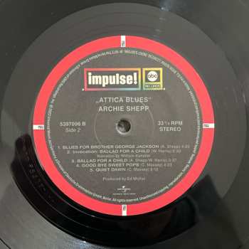 LP Archie Shepp: Attica Blues LTD 381634