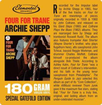 LP Archie Shepp: Four For Trane 427561