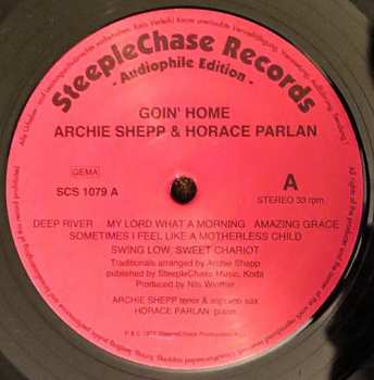 LP Archie Shepp: Goin' Home 72215