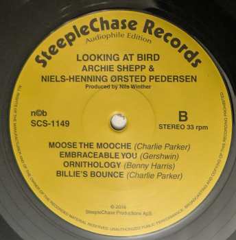 LP Archie Shepp: Looking At Bird 74625