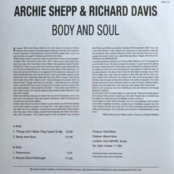 LP Archie Shepp: Body And Soul 474764