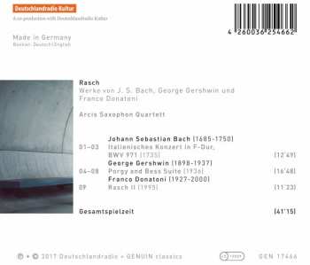 CD Arcis Saxophon Quartett: Rasch 329427