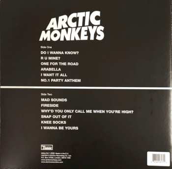 LP Arctic Monkeys: AM
