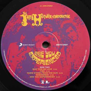 2LP The Jimi Hendrix Experience: Are You Experienced 2665