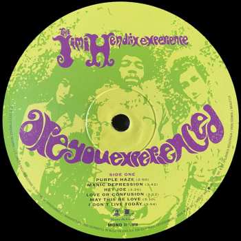 LP The Jimi Hendrix Experience: Are You Experienced 2664