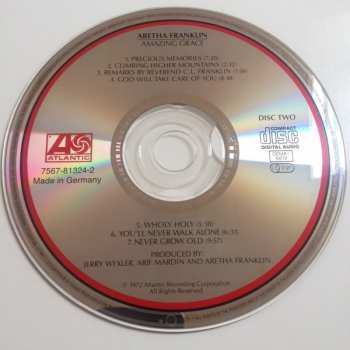 2CD Aretha Franklin: Amazing Grace 307875