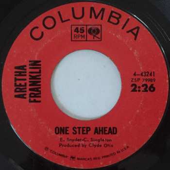 SP Aretha Franklin: One Step Ahead / I Can't Wait Until I See My Baby's Face 441186