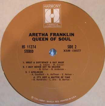 LP Aretha Franklin: Queen Of Soul