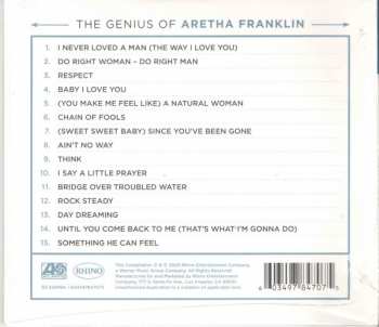 CD Aretha Franklin: The Genius Of Aretha Franklin 13874