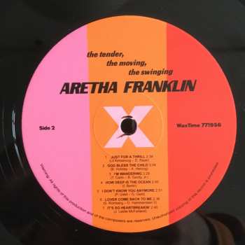 LP Aretha Franklin: The Tender, The Moving, The Swinging Aretha Franklin 131502