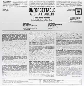 LP Aretha Franklin: Unforgettable - A Tribute To Dinah Washington 79777